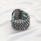 Rodeo western concho beaded bracelet