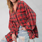 Mineral Washed Plaid Shirt