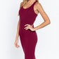 Racerback Sleeveless Midi Dress