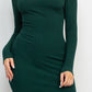 Side Slit Bodycon Maxi Dress