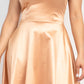 Crisscross A-line Cinched Skater Dress