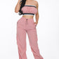 Solid Tube Crop Top & Cargo