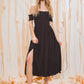 Flowy Off The Shoulder Dress
