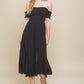 Flowy Off The Shoulder Dress