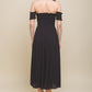 Flowy Off The Shoulder Dress