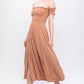 Flowy Off The Shoulder Dress