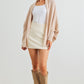 Batwing Sleeve Open Front Cardigan