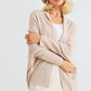 Batwing Sleeve Open Front Cardigan