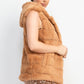 Faux Fur Collared Vest