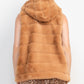 Faux Fur Collared Vest