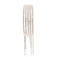 Stylish Multi Rhinestone Drop Bracelet
