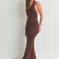 One Shoulder Long Dress