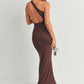 One Shoulder Long Dress