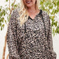 Pullover With Leopard Windbreaker